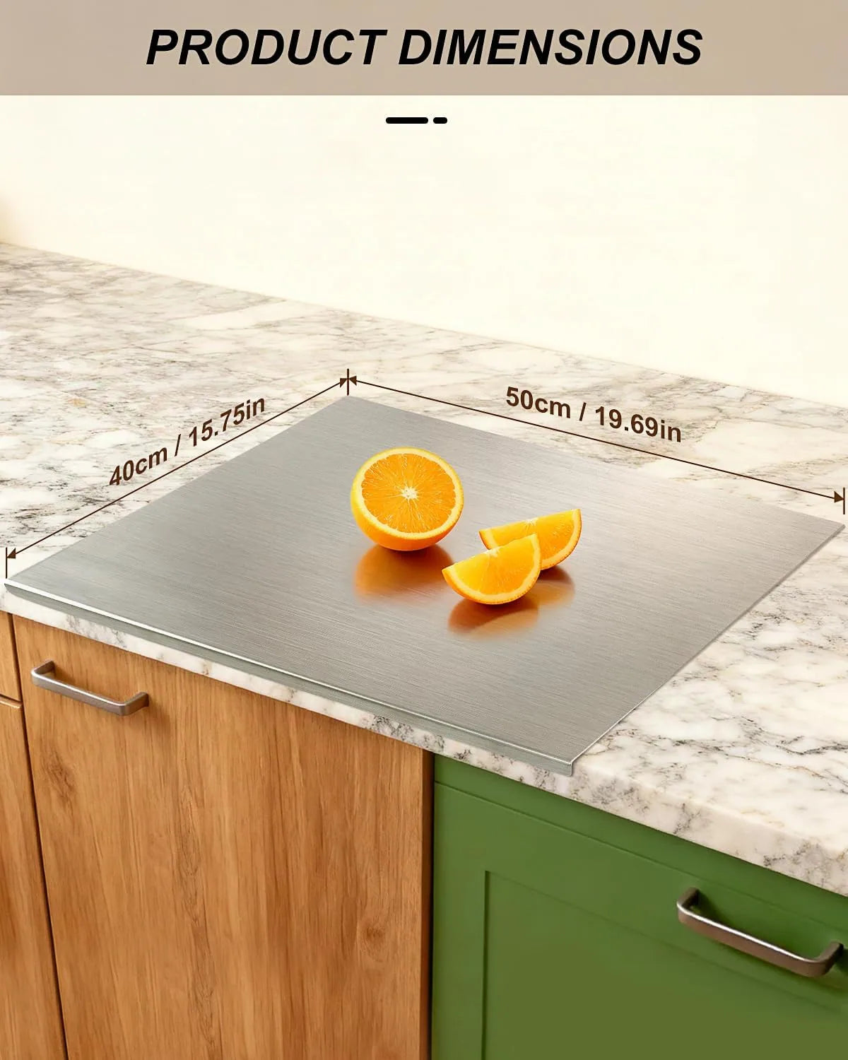 Stainless Steel Cutting Board