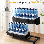 Sevenblue 3-Pack 2-Tier Under Sink Organizers with Sliding Drawers for Kitchen and Bathroom Storage