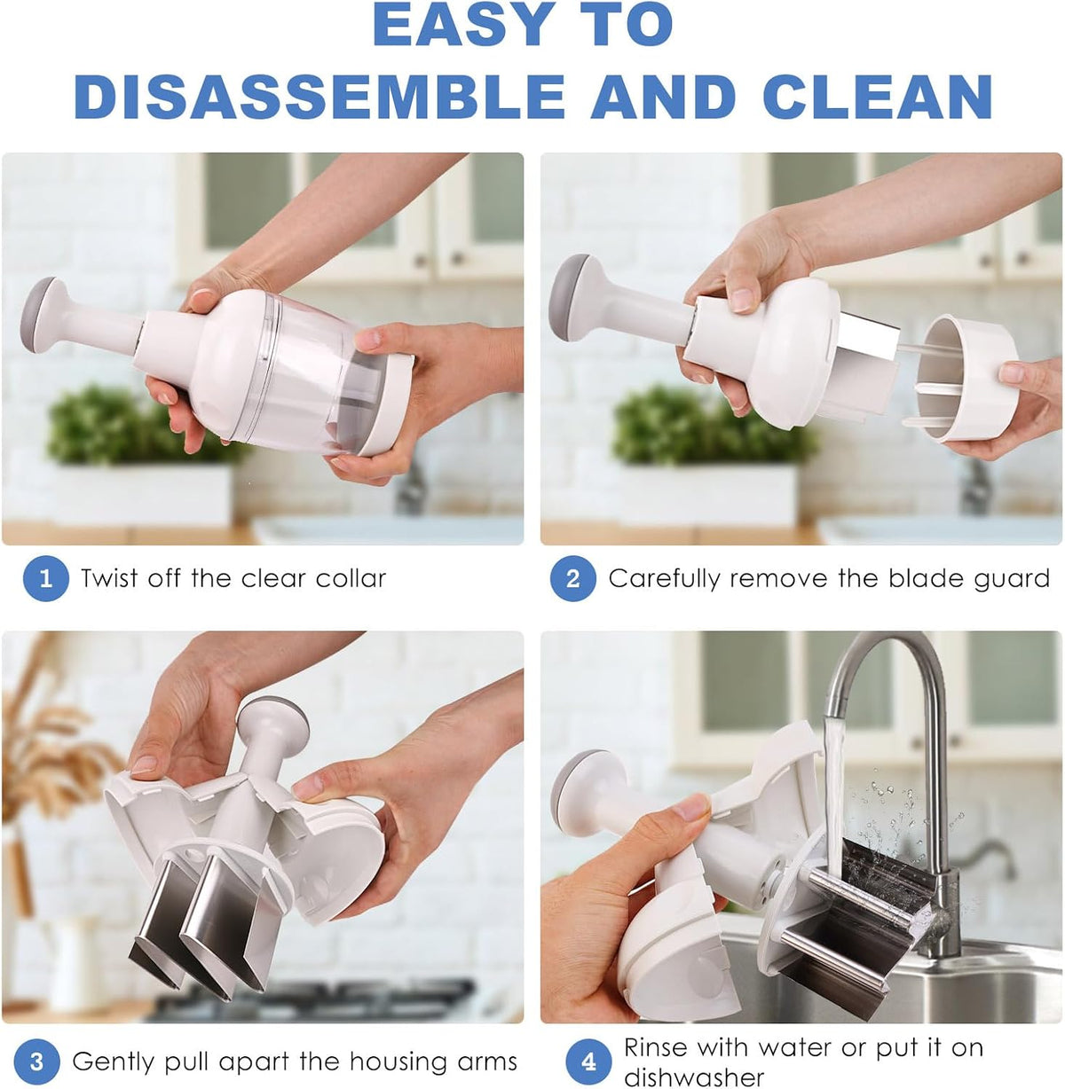 KITECHOME Manual Vegetable Chopper