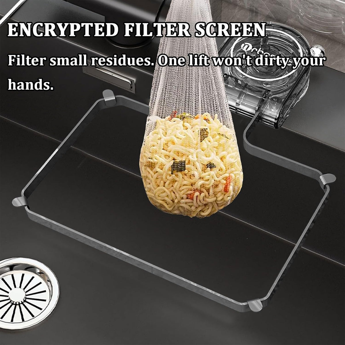 KITECHOME Sink Strainer with Filter Bags