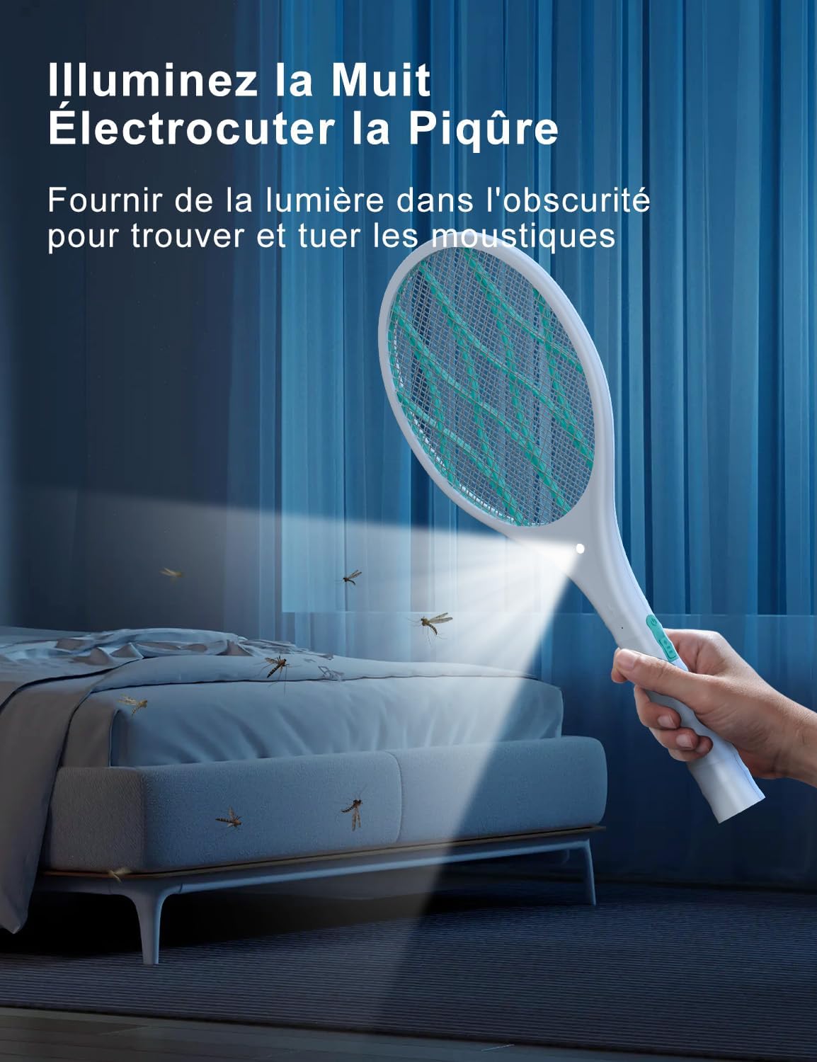 KITECHOME Electric Insect Racket