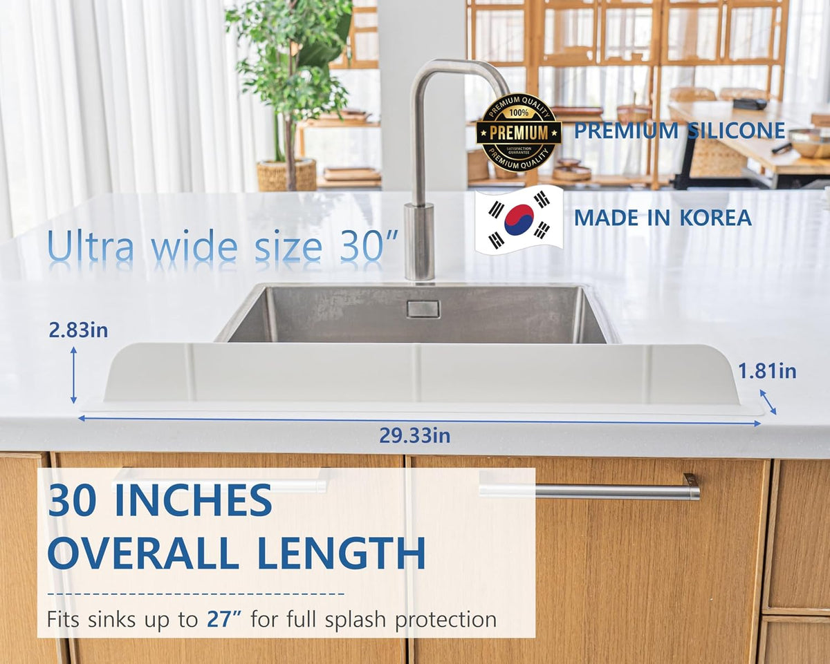 KITECHOME Sink Splash Guard