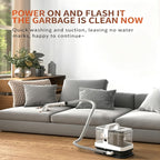 Spot Carpet Cleaner | 600W 16KPa Portable Carpet and Upholstery Cleaner | Compact and Lightweight Handheld Carpet Cleaner 1500ml Dual Tank Design | Suitable for Sofa Carpets/Rugs/Stairs